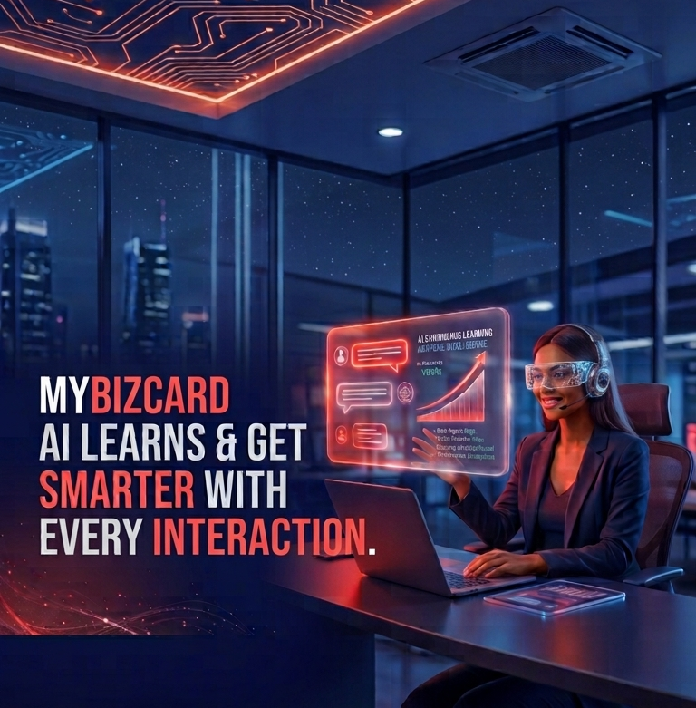 MyBizCard features in action