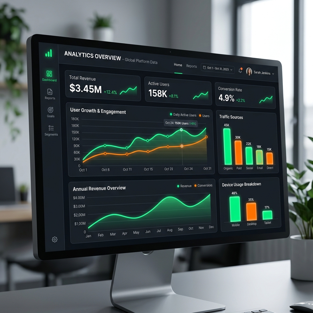 Analytics Mockup